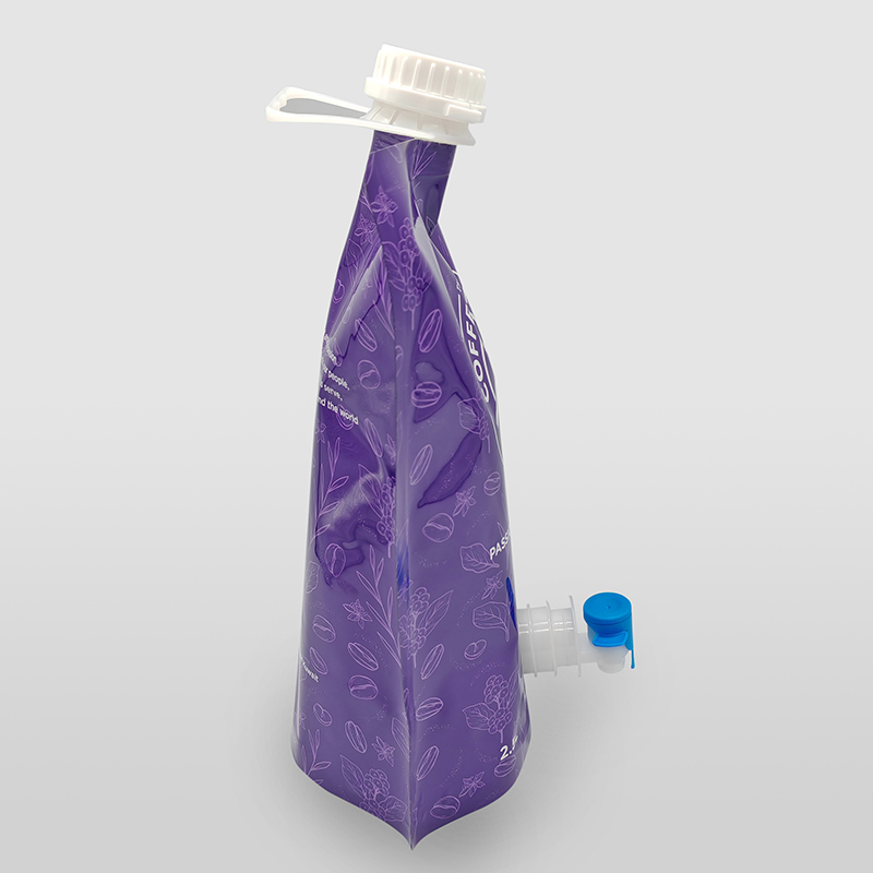 Huadi customized 1L, 2L bag in box super pouch for coffee, juice, olive oil with v top (4).jpg