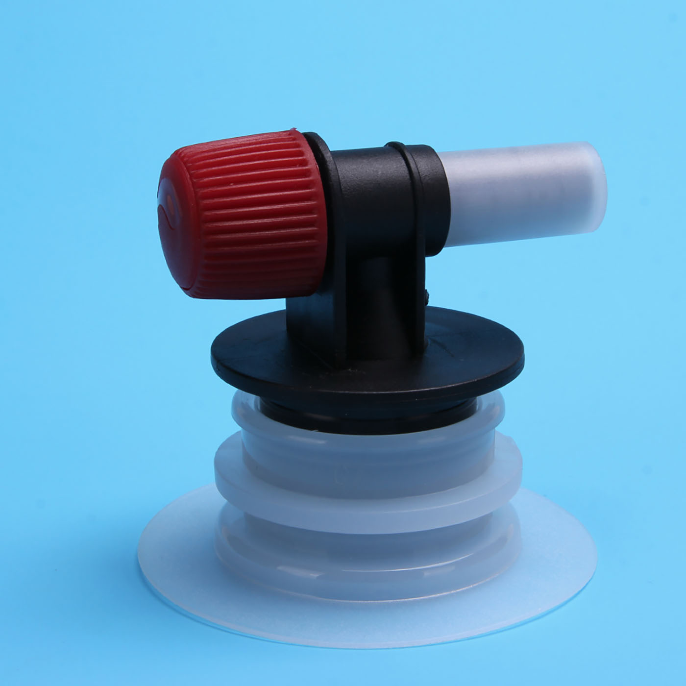 Huadi customized 5L, 10L bag in box transparent plastic bag for water, juice with v top (4).jpg