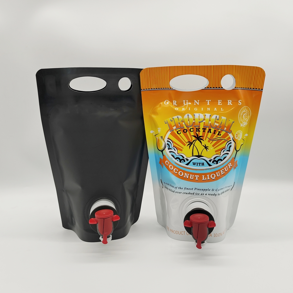 Huadi Custom Bag-in-Box Super Pouch for Water Drinks