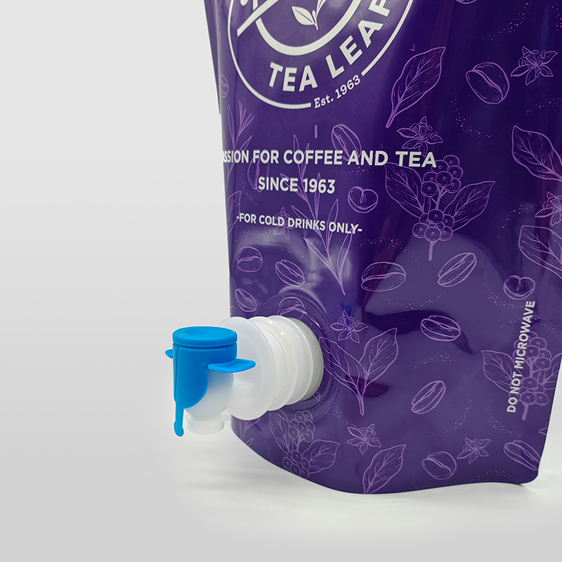 Huadi customized 1L, 2L bag in box super pouch for coffee, juice, olive oil with v top (3).jpg