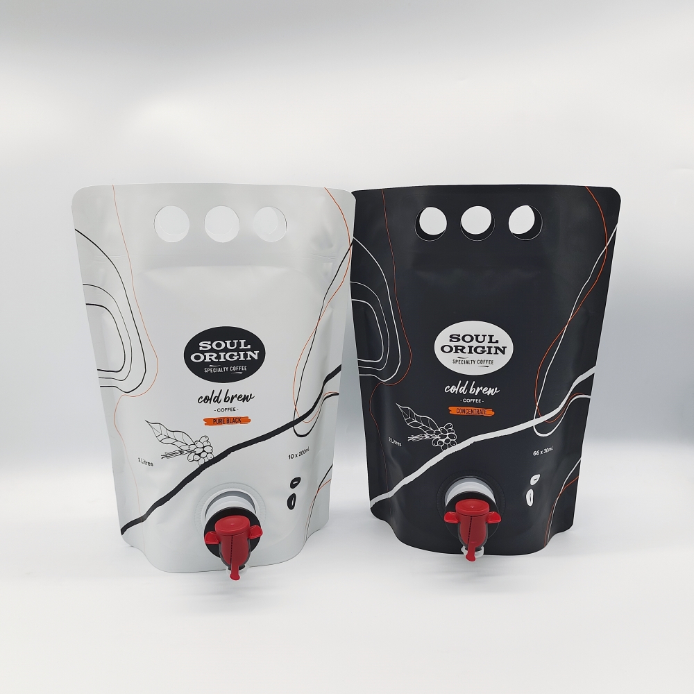 Huadi Custom Bag-in-Box Super Pouch for Water Drinks